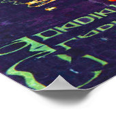 サイクルグラディエーター反射(時間フランスのサイクリング) ポスター (角)