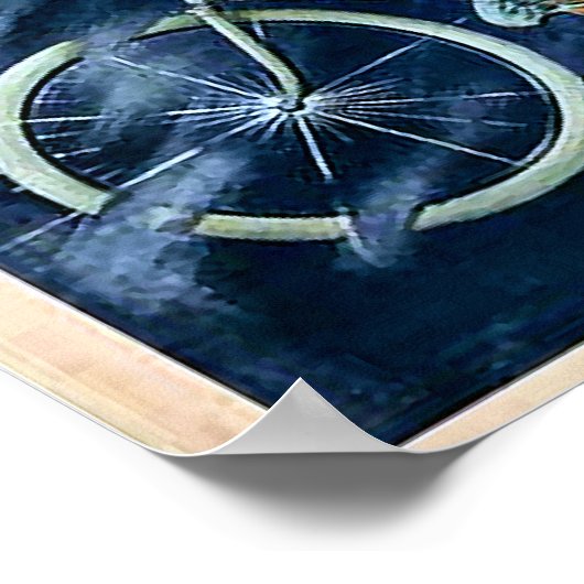 サイクルグラディエーターbyジョルジュ・マスシアス自転車 ポスター (角)