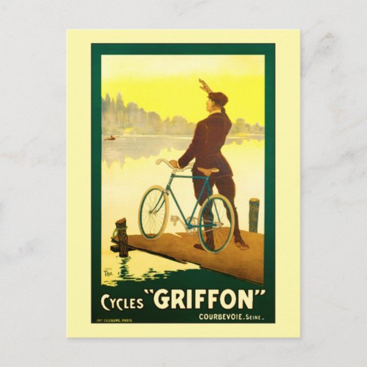 サイクルグリフォンbyウォルター・トール ポストカード (正面)