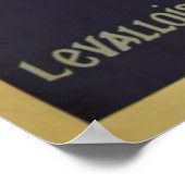 サイクルシリウスヴィンテージサイクリームポスター ポスター (角)