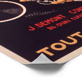 サイクルツノメドヴィンテージフランスの広告の ポスター (角)