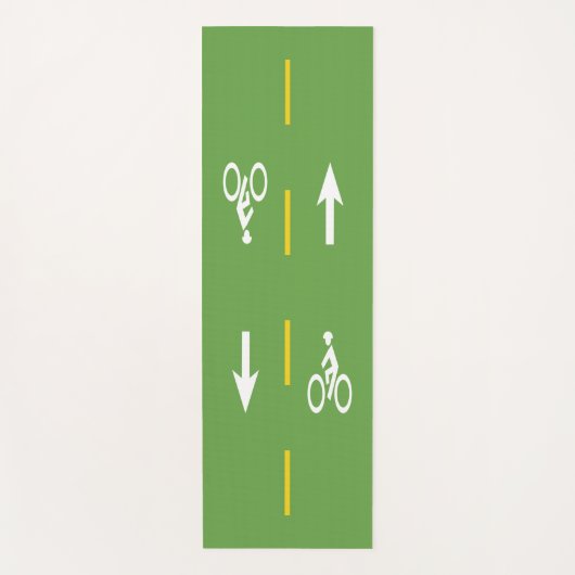 サイクルトラックヨガマット ヨガマット (正面)