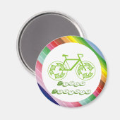 サイクルリサイクル マグネット (正面/裏面)