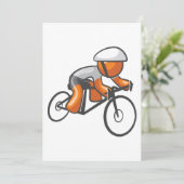 サイクルレース招待状 招待状 (スタンド正面)