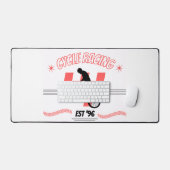 サイクルレース デスクマット (キーボード&マウス)