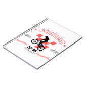 サイクルレース ノートブック (左側)
