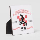 サイクルレース フォトプラーク (正面)