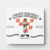 サイクルレース フォトプラーク (正面)