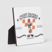 サイクルレース フォトプラーク (正面)