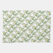 サイクル – サイクリング-サイクリング キッチンタオル (横)