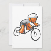 サイクル レース への招待 招待状 (正面)