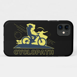 サイクロおもしろいパスマウンテンバイクギフトアイディア iPhone 11 ケース