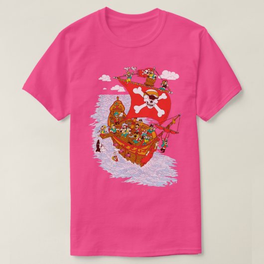サイクロプスは海賊にはなれない Tシャツ (デザイン正面)
