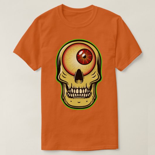 サイクロプススカル Tシャツ (デザイン正面)