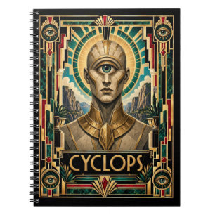 サイクロプス, アールデコ調の神話 ノートブック