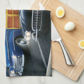 サイクロンのレーサー2 キッチンタオル (四つ折り)