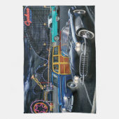 サイクロンのレーサー2 キッチンタオル (縦)