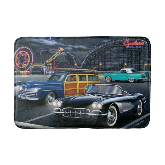 サイクロンのレーサー2 バスマット (正面)