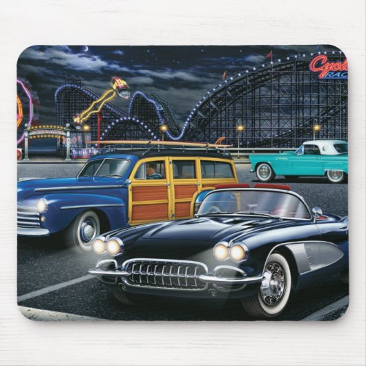 サイクロンのレーサー マウスパッド (正面)