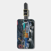 サイクロンのレーサー ラゲッジタグ (正面縦)