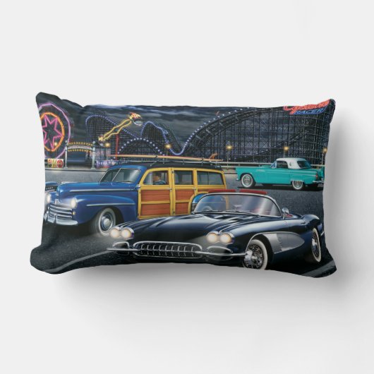 サイクロンのレーサー ランバークッション (正面)