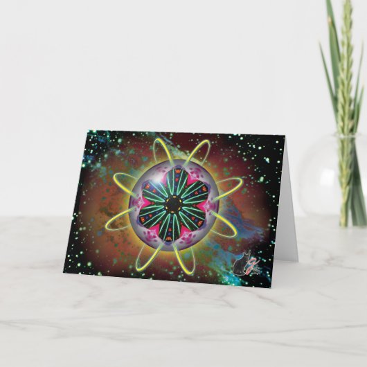 サイクロンオルブグリーティングカード カード (正面)