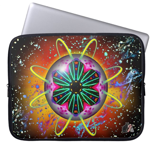 サイクロンオルブズカレイド ラップトップスリーブ (正面)