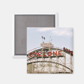 サイクロンローラーコースター – Coney Island, NYCマグネット マグネット (正面/裏面)