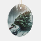 サイクロン車 セラミックオーナメント (右)
