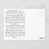 サイクロン・クリッパー帆船1900 ポストカード (裏面)