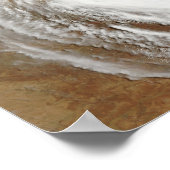 サイクロン・ローレンスは内陸部に移動する ポスター (角)