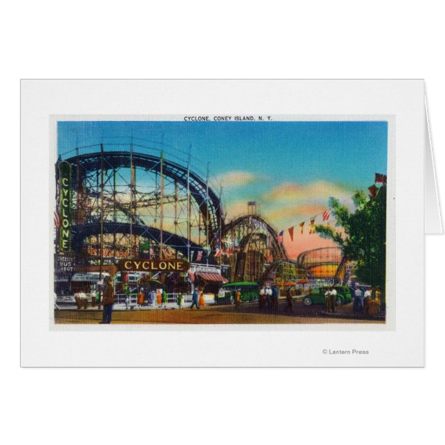 サイクロンRollercoaster #1の表示 (正面横)