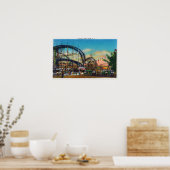 サイクロンRollercoaster #1の表示 ポスター (キッチン)