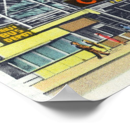 サイクロンRollercoaster #2の表示 ポスター (角)