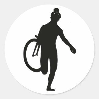 サイクロ・ランナー・ステッカー ラウンドシール