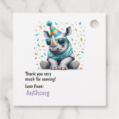 サイクールノ「ワイルドワン」誕生日 フェイバータグ (裏面)