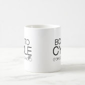 サイク生まれルする コーヒーマグカップ (中央)