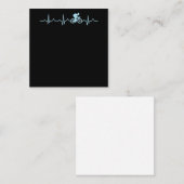 サイク素晴らしリスト心拍山サイクリングサイクリング ノートカード (正面/裏面)