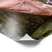 サイケがゴールデンボックスウォーターハウス絵画を開く フォトプリント            (角)