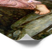 サイケがゴールデンボックスウォーターハウス絵画を開く ポスター (角)