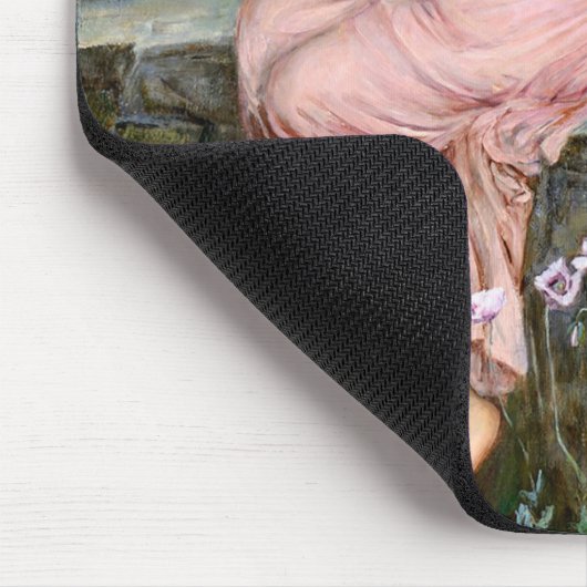 サイケがゴールデンボックスウォーターハウス絵画を開く マウスパッド (コーナー)