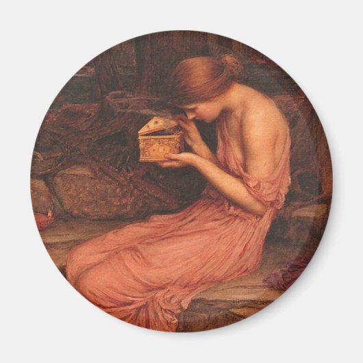 サイケとゴールデンボックス マグネット (正面)