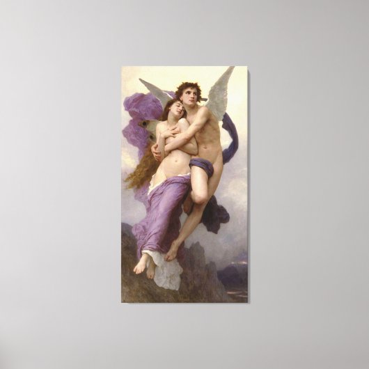 サイケの拉致(L'enlervement de Psyche) キャンバスプリント (正面)