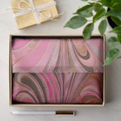 サイケカラフルデリアエアブラシアートティッシュペーパー 薄葉紙 (ギフト)