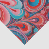 サイケカラフルデリアエアブラシアートティッシュペーパー 薄葉紙 (詳細)