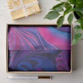 サイケカラフルデリアエアブラシアートティッシュペーパー 薄葉紙 (ギフト)