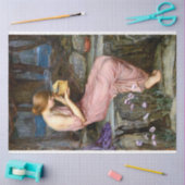 サイケゴールデンボックスウォーターハウスアート 薄葉紙 (クラフト)