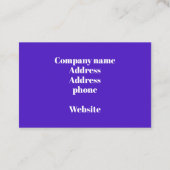 サイケディ付き名刺 名刺 (裏面)