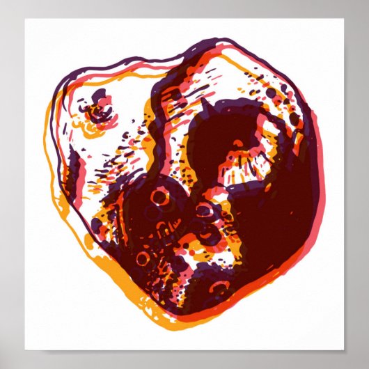 サイケデザイン1ポスター ポスター (正面)