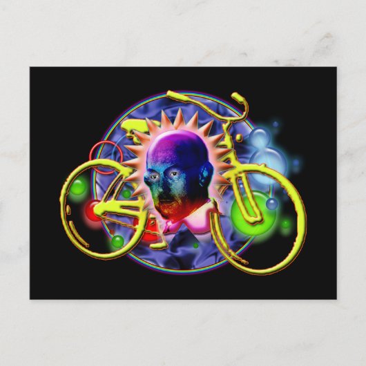 サイケデリア・ポストカードの先駆者#1 ポストカード (正面)